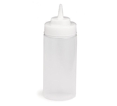 Tablecraft Squeeze Dispenser Wide Mouth Standard Tip Narrow Base 8; 36 Each; 1 Per Case - High Mart Wholesale