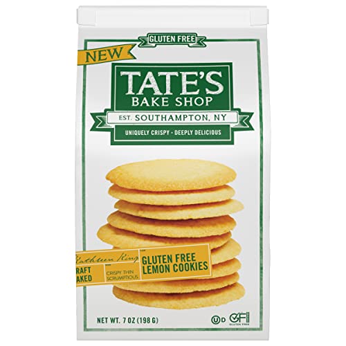 Tate's Bake Shop Gluten Free Lemon Cookies - 6 Pack; 7 Ounce; 6 Per Case - High Mart Wholesale