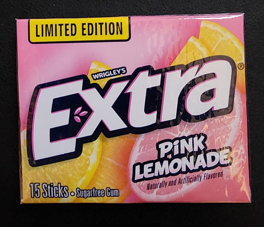 Extra Pink Lemonade; 15 Piece; 10 Per Box; 12 Per Case