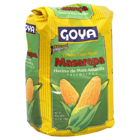 Goya Precooked Yellow Corn Meal; 35.2 Ounces; 10 Per Case - High Mart Wholesale