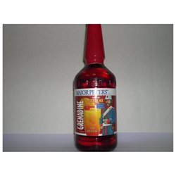 Major Peters Grenadine Cocktail Mixer; 33.8 Ounce; 6 Per Case