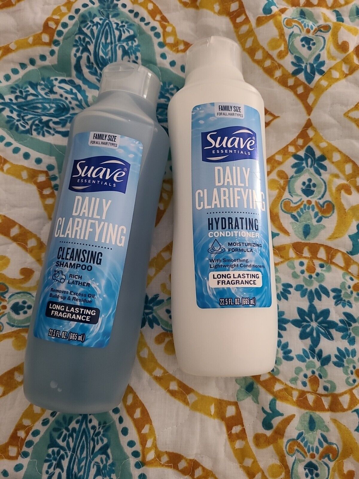 Suave Condition Daily Clarifying; 22.5 Fluid Ounce; 6 Per Case