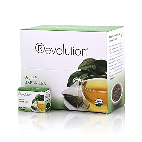 Revolution Tea Tea Organic Green; 30 Count; 4 Per Case - High Mart Wholesale