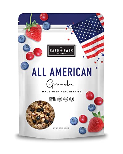 Safe + Fair American Celebration Granola; 12 Ounces; 6 Per Case - High Mart Wholesale
