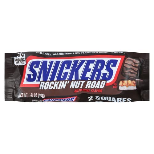 Snickers Rockin Nut Road Single; 1.41 Ounce; 24 Per Box; 12 Per Case