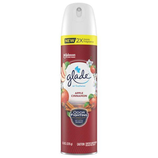 Glade Aerosol Apple Cinnamon 6Us; 8.3 Ounce; 6 Per Case - High Mart Wholesale