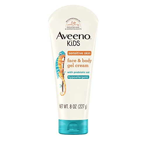 Aveeno Kids Face & Body Gel Cream; 8 Ounce; 3 Per Box; 4 Per Case - High Mart Wholesale