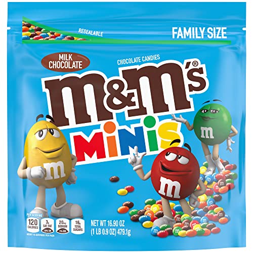 M&M's Milk Chocolate Stand Up Pouches; 16.9 Ounces; 8 Per Case - High Mart Wholesale