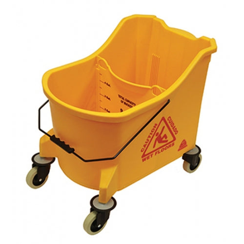 O-Cedar Commercial 36Qt Mop Bucket Yellow; 1 Each - High Mart Wholesale