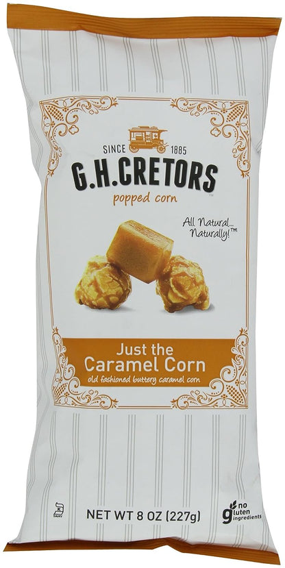 G.H. Cretors Popped Corn Just the Caramel Corn 8 Oz