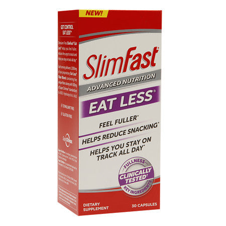 Slimfast Hunger Control Capsule; 30 Count; 3 Per Box; 4 Per Case