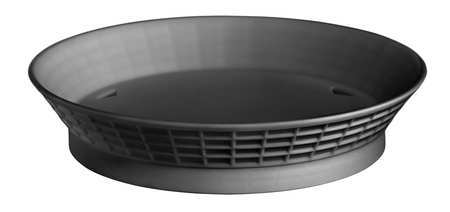 Tablecraft Dinner Platter With Base Black; 12 Each; 1 Per Case - High Mart Wholesale