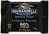 Ghirardelli 60% Cacao Dark Chocolate Intense Dark Square; 0.37 Ounces; 540 Per Case - High Mart Wholesale