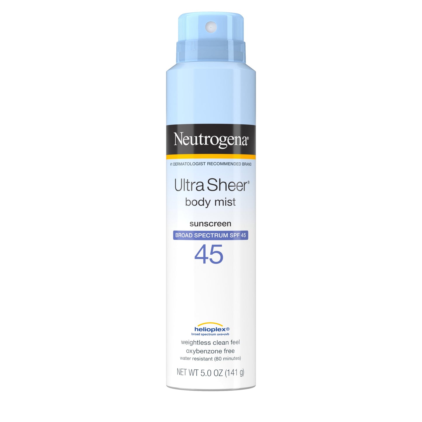 Neutrogena Ultra Sheer Spf 45 Spray; 5 Ounces; 3 Per Box; 4 Per Case