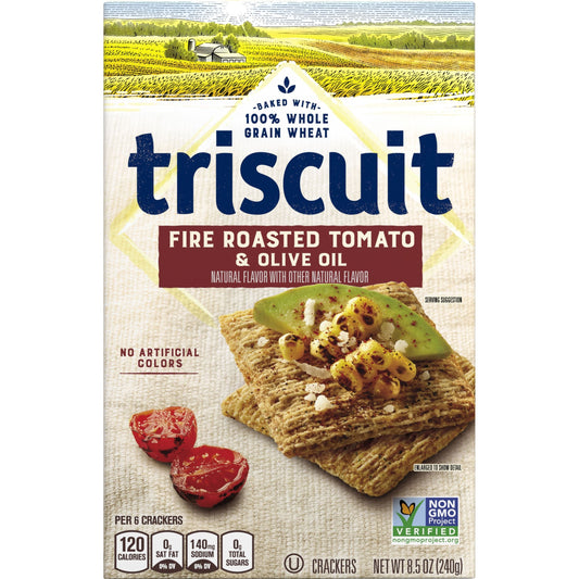 Triscuit Fire Roasted Tomato & Olive Oil; 8.5 Ounce; 6 Per Case - High Mart Wholesale