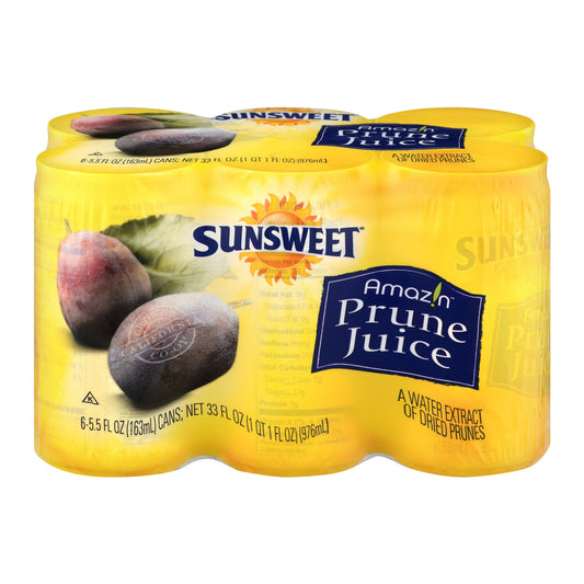 Sunsweet Grower Prune Juice Can; 33 Fluid Ounces; 4 Per Case - High Mart Wholesale
