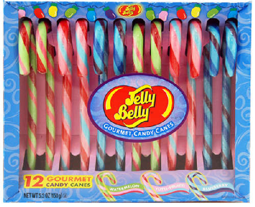 Jelly Belly Canes Assorted; 5.3 Ounce; 12 Per Case