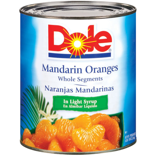 Dole Mandarin Orange In Light Syrup; 106.19 Ounces; 6 Per Case