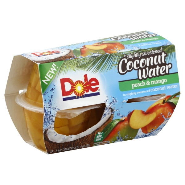 Dole Peach Mango In Coconut Water; 16 Ounces; 6 Per Case