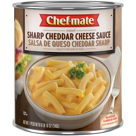 Chef-Mate Sauce Cheddar Sharp; 6.62 Pounds; 6 Per Case - High Mart Wholesale