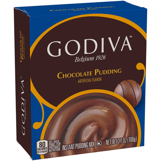 Godiva Chocolate Instant Pudding Mix; 3.7 Ounces; 14 Per Case - High Mart Wholesale