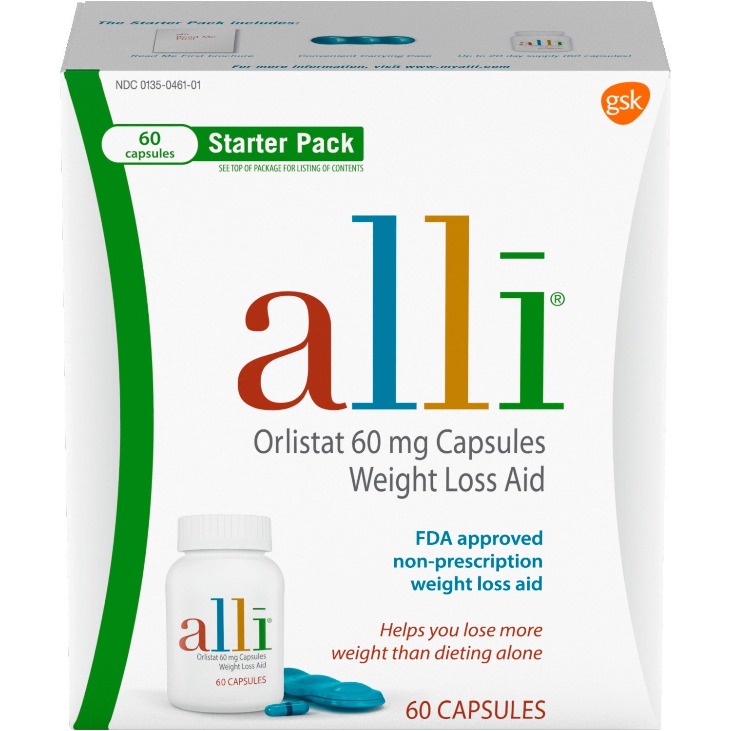 Alli Starter Kit; 60 Each; 6 Per Case - High Mart Wholesale