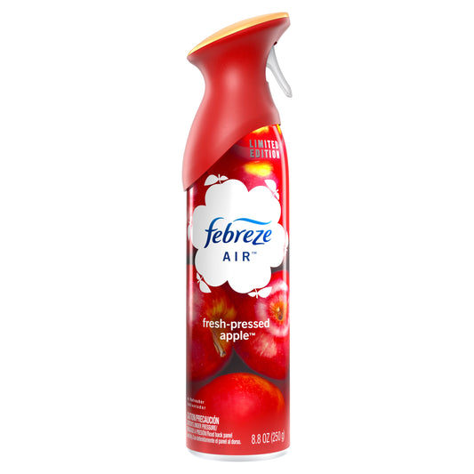 Febreze Air Fresh Pressed Apple Spray; 8.8 Ounces; 6 Per Case