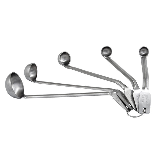 Winco Mini Ladle 5 Piece Set; 1 Set; 12 Per Case - High Mart Wholesale