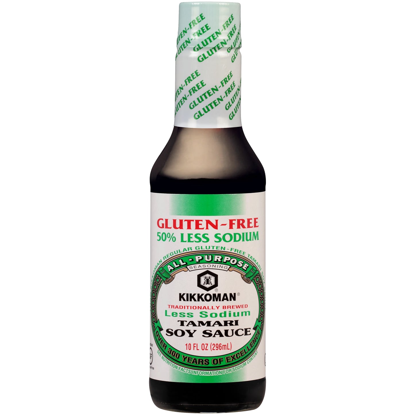 Kikkoman Tamari Sauce Low Sodium Gluten-Free; 10 Fluid Ounces; 6 Per Case - High Mart Wholesale