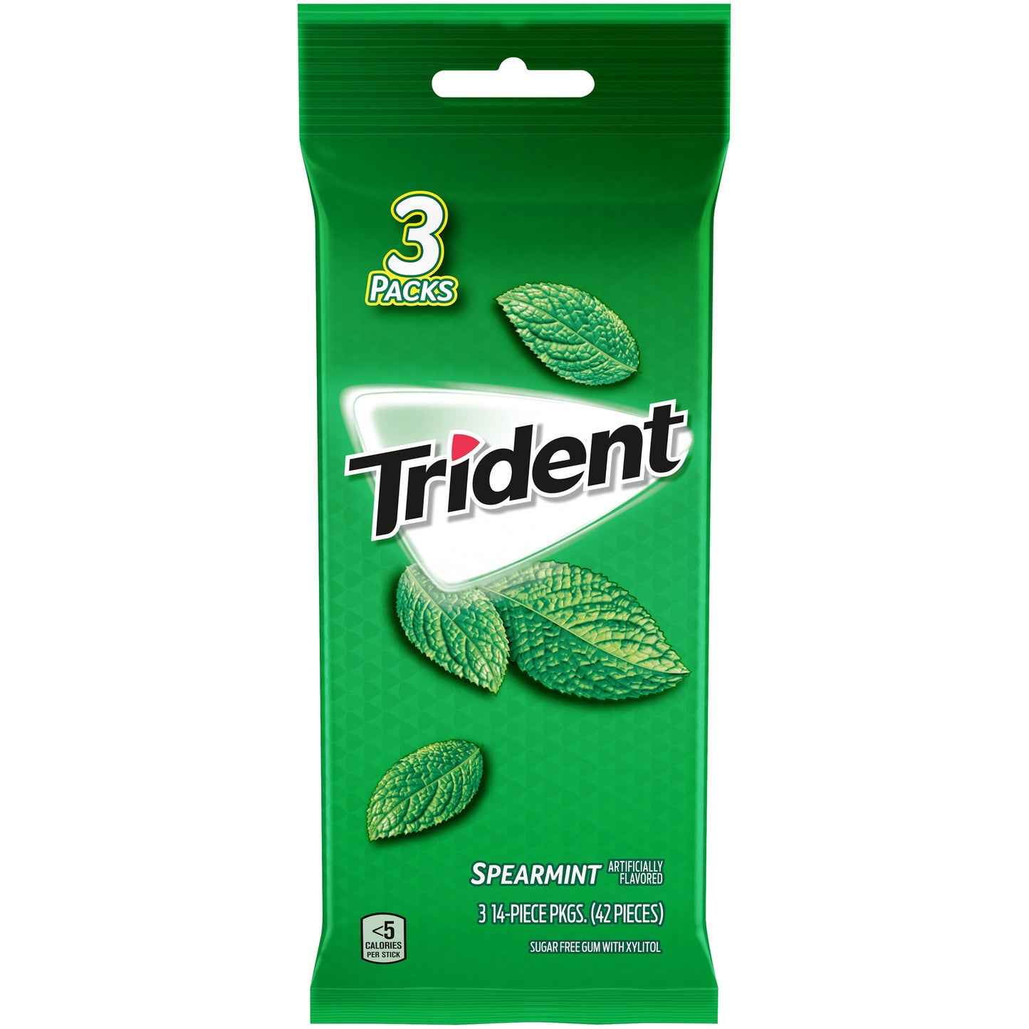 Trident 3 Pack Mix Clip Strip; 42 Count; 1 Per Case