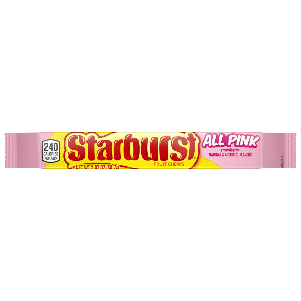 Starburst All Pink Singles; 2.07 Ounces; 24 Per Box; 12 Per Case