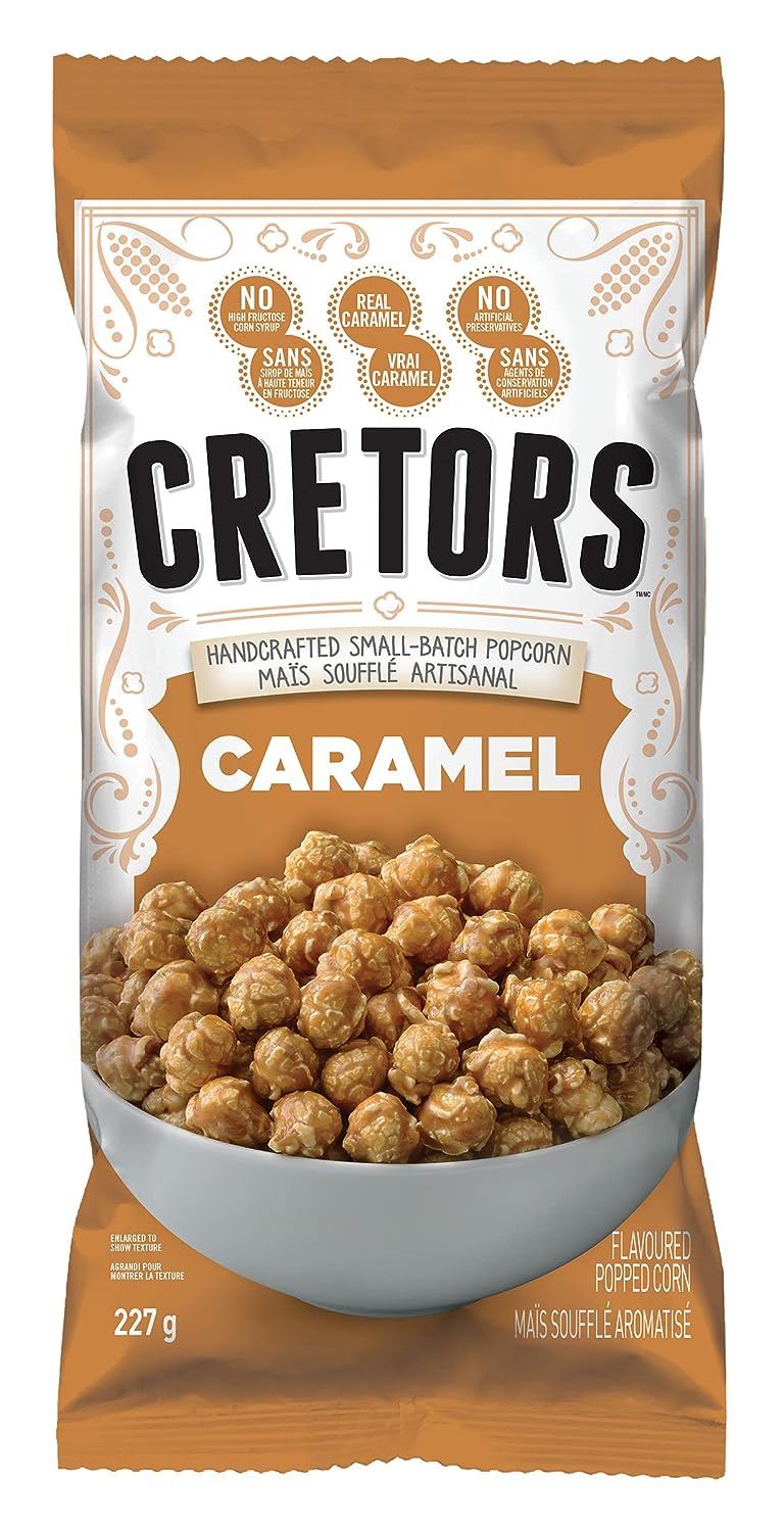 G.H. Cretors Popped Corn Just the Caramel Corn 8 Oz