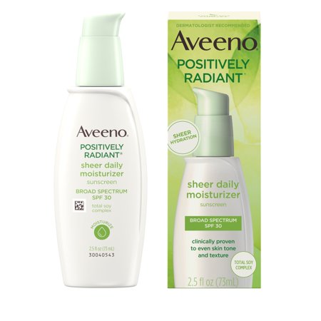 Aveeno Spf 30 Sheer Hydration; 2.5 Fluid Ounces; 3 Per Box; 4 Per Case - High Mart Wholesale