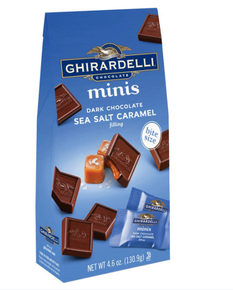 Ghirardelli Dark Chocolate Sea Salt Caramel; 4.6 Ounces; 6 Per Case - High Mart Wholesale