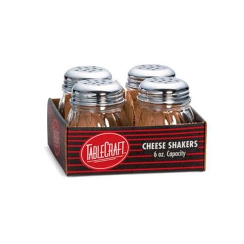 Tablecraft 6 Ounce Cheese Shaker; 4 Count; 6 Per Case - High Mart Wholesale