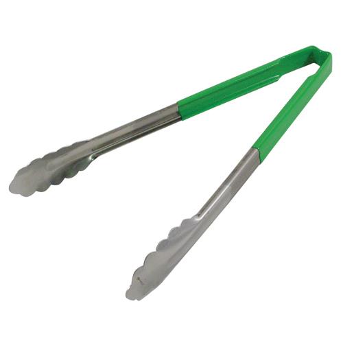 Vollrath Utility Tong 12 Inch Green; 12 Each; 1 Per Case