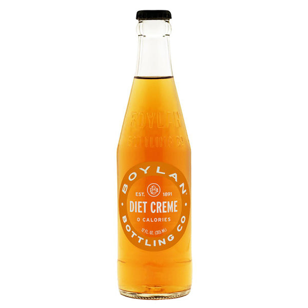 Boylan Bottling Diet Creme; 12 Fluid Ounces; 4 Per Box; 6 Per Case - High Mart Wholesale
