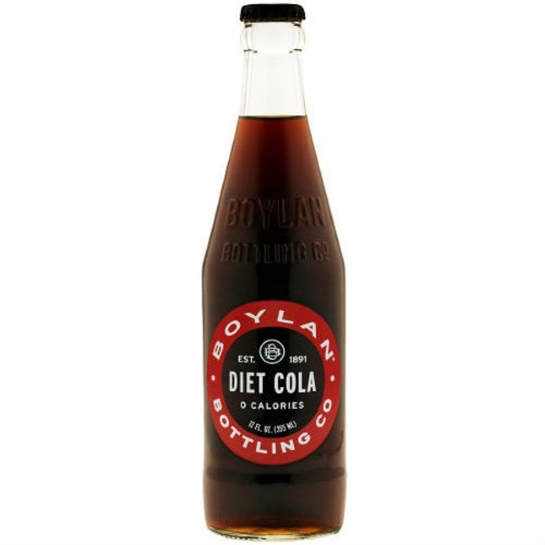 Boylan Bottling Diet 'Cola; 12 Fluid Ounces; 4 Per Box; 6 Per Case - High Mart Wholesale