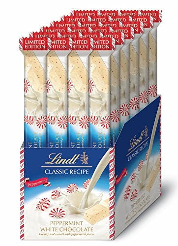 Lindt & Sprungli (Usa) Inc Lindt Holiday White Peppermint Chocolate; 1.2 Ounce; 24 Per Box; 2 Per Case - High Mart Wholesale