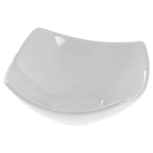 American Metalcraft Bowl Ceramic Square; 1 Each; 1 Per Case - High Mart Wholesale