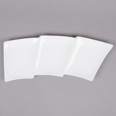 American Metalcraft Platter Porcelain Three Section; 1 Each - High Mart Wholesale