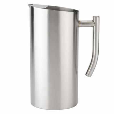 American Metalcraft Water Pitcher Stainless Steel Satin Finish; 1 Each - High Mart Wholesale
