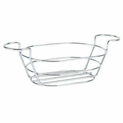 American Metalcraft Basket Oval Chrome 6" X 9"; 1 Each - High Mart Wholesale