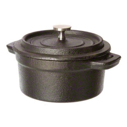 American Metalcraft Pot Iron Cast With Lid; 1 Each - High Mart Wholesale