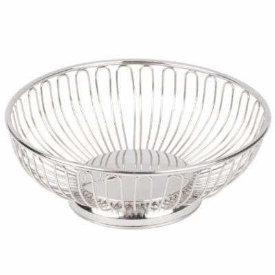 American Metalcraft Basket Bread Stainless Steel Round; 1 Each - High Mart Wholesale