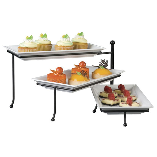 American Metalcraft 3 Tier Foldable Riser; 1 Each - High Mart Wholesale