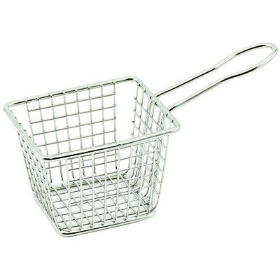 Winco Fry Basket Rectangular Mini; 1 Each - High Mart Wholesale