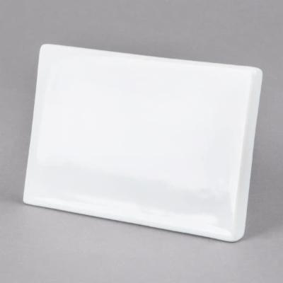 American Metalcraft Card Sign White Ceramic 5.5X3.5; 1 Each - High Mart Wholesale