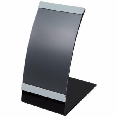 Tablecraft Menu Holder Acrylic Curved 4X6; 24 Each; 1 Per Case - High Mart Wholesale