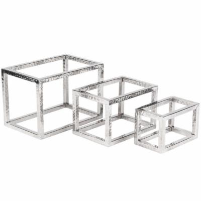 American Metalcraft Frame Riser Hammered Stainless Steel; 1 Each - High Mart Wholesale